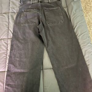 Lucky Brand Legend Cropped Wide Leg Jeans